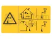 Decal, tipping danger