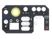 Decal, control, control box