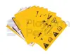 Decal kit, safety (symbols), articulated-telescopic