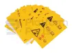 Decal kit, safety (symbols), scissor lift
