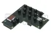 Electronic card, control box