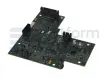 Electronic card, control box
