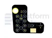 Decal, platform control panel