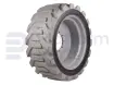 Non-marking tire + rim, foamed, RH