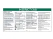 Decal, operating instructions