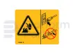Decal, danger, electrical hazard
