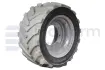 Non-marking tire + rim, foamed, LH