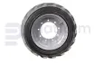 Non-marking tire + rim, foamed, RH