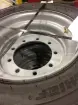 All terrain tire + rim, foamed, LH