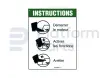 Decal, footswitch, French