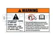 Decal, warning, compart access