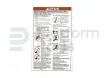 Decal, danger, general safety rules, German