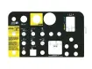 Decal, control, control box, Spanish