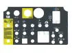 Pegatina, uso, caja de control