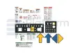 Pegatina kit, Seguridad Z45-25JRT