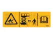 Decal, crushing hazard