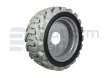 Non-marking tire + rim, foamed, RH