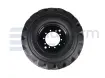 All terrain tire, incl. rim+foam, RH