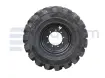 All terrain tire, incl. rim+foam, LH