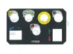 Decal, control, control box