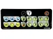 Decal, control, control box (without hydr. extension)
