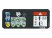 Decal, control, control box
