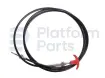 Emergency lowering cable