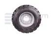 All terrain tire, incl. rim+foam, LH