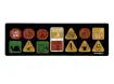 Decal, display, control box