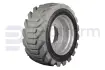Non-marking tire + rim, foamed, LH