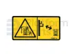 Decal, high voltage, scissor lift