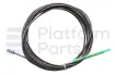 Steel cable, lifting arm