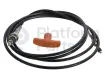 Emergency lowering cable