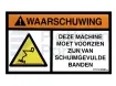 Decal warning
