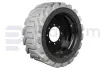 Non-marking tire + rim, foamed, RH