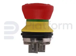 Emergency stop plastic