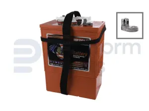 Deep-cycle battery, 6V, 385AH@20HR