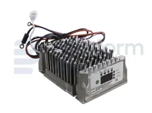 Battery-charger, 12VDC, 100-240VAC auto, 50/60HZ