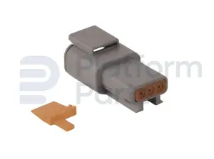 Steckverbinder, DTM-series, 3 pin, weiblich