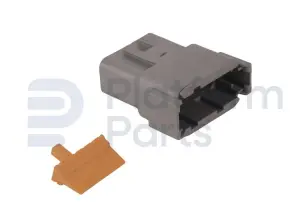 Verbindingsfiche, DTM-series, 12 pin, vrouwelijk
