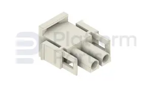 Connector Molex, round, 2 pin, male