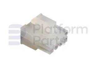 Tápon de conector, MS-serie, 8 pin, masculino