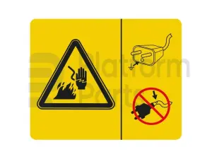 Decal, danger, electrical hazard
