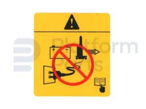 Decal, battery charging