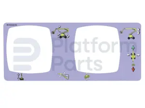 Decal, control, control box