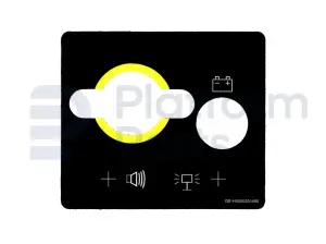 Decal, lower control