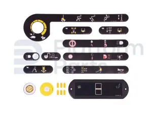 Decal kit, symbol, JLG eq. 1001119561