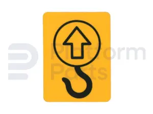 Decal, lifting eye