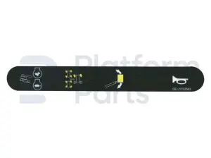 Decal, horn, control box