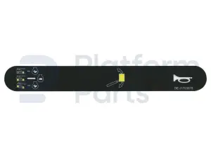 Decal, horn, control box